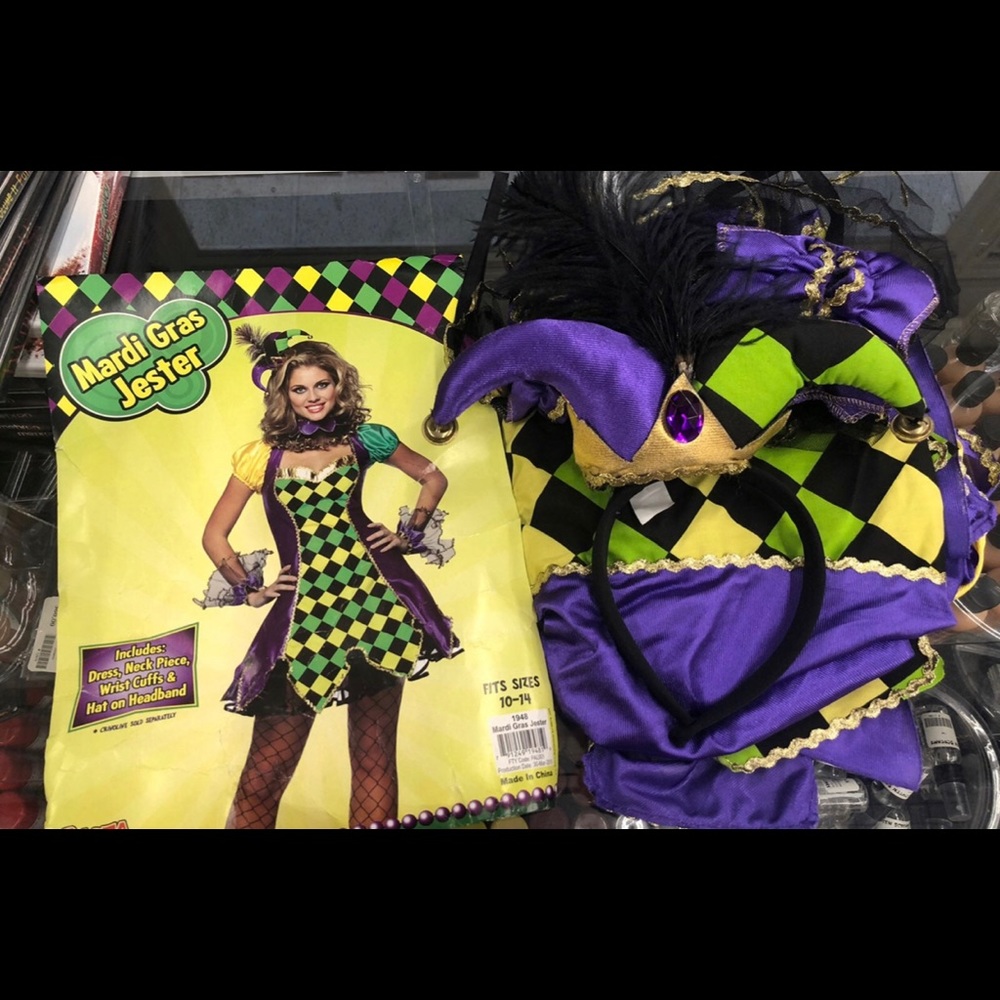 Mardi Gras Costume - Fits 10-14